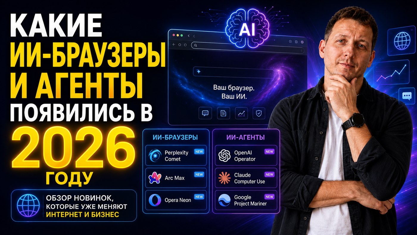 Какие ИИ-браузеры и агенты появились в 2026 году: обзор новинок