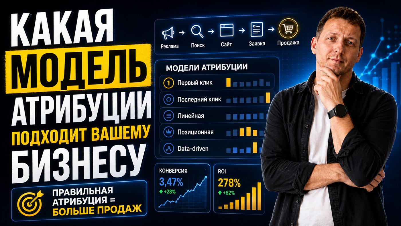 Какая модель атрибуции подходит вашему бизнесу: путь клиента от рекламы до продажи